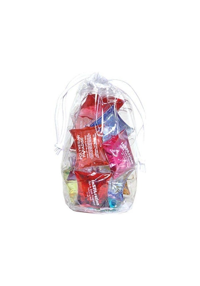 inSPAration Spa and Bath Aromatherapy Sample Gift Pack - 12 Assorted Fragrance Pillow Packs - Image 3